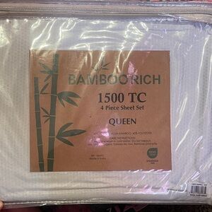 BAMBOO Rich 1500 TC Queen Sheet Set